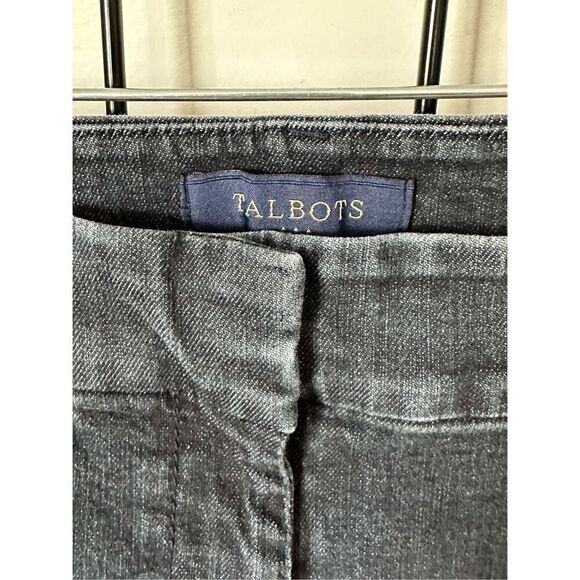 Talbots Heritage Straight Leg Denim Jeans 16 Black - Picture 2 of 14